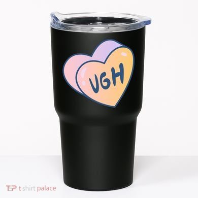 Ugh Heart Tumbler