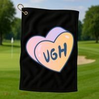 Ugh Heart Golf Towel thumb 1