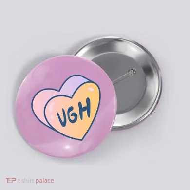 Ugh Heart Button