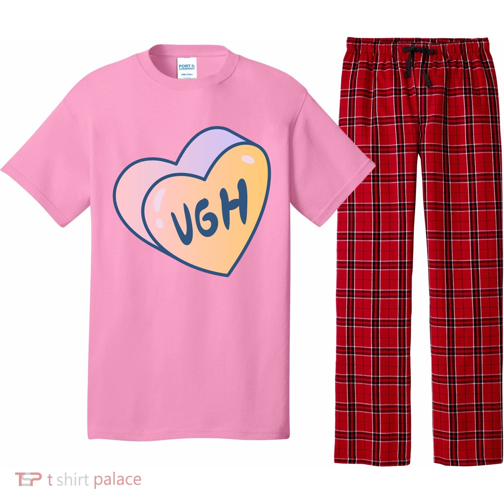 Ugh Heart Pajama Set