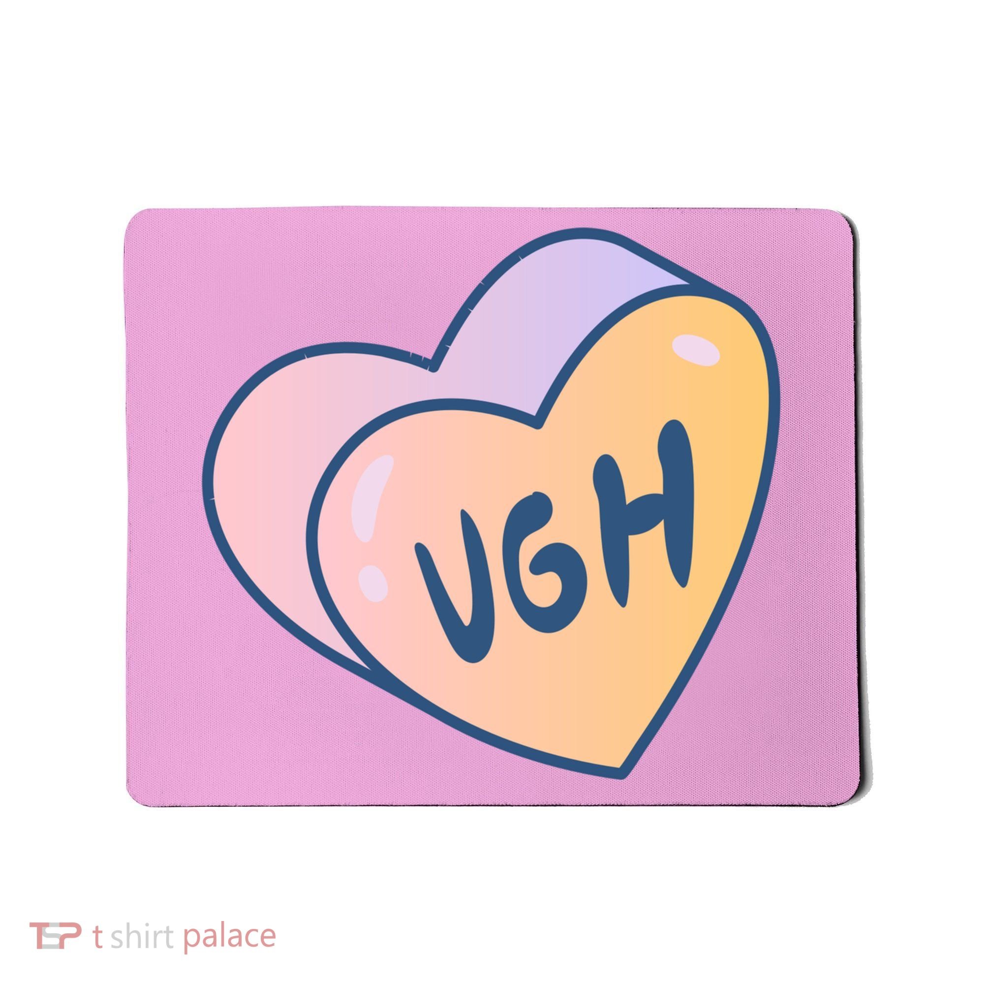 Ugh Heart Mousepad