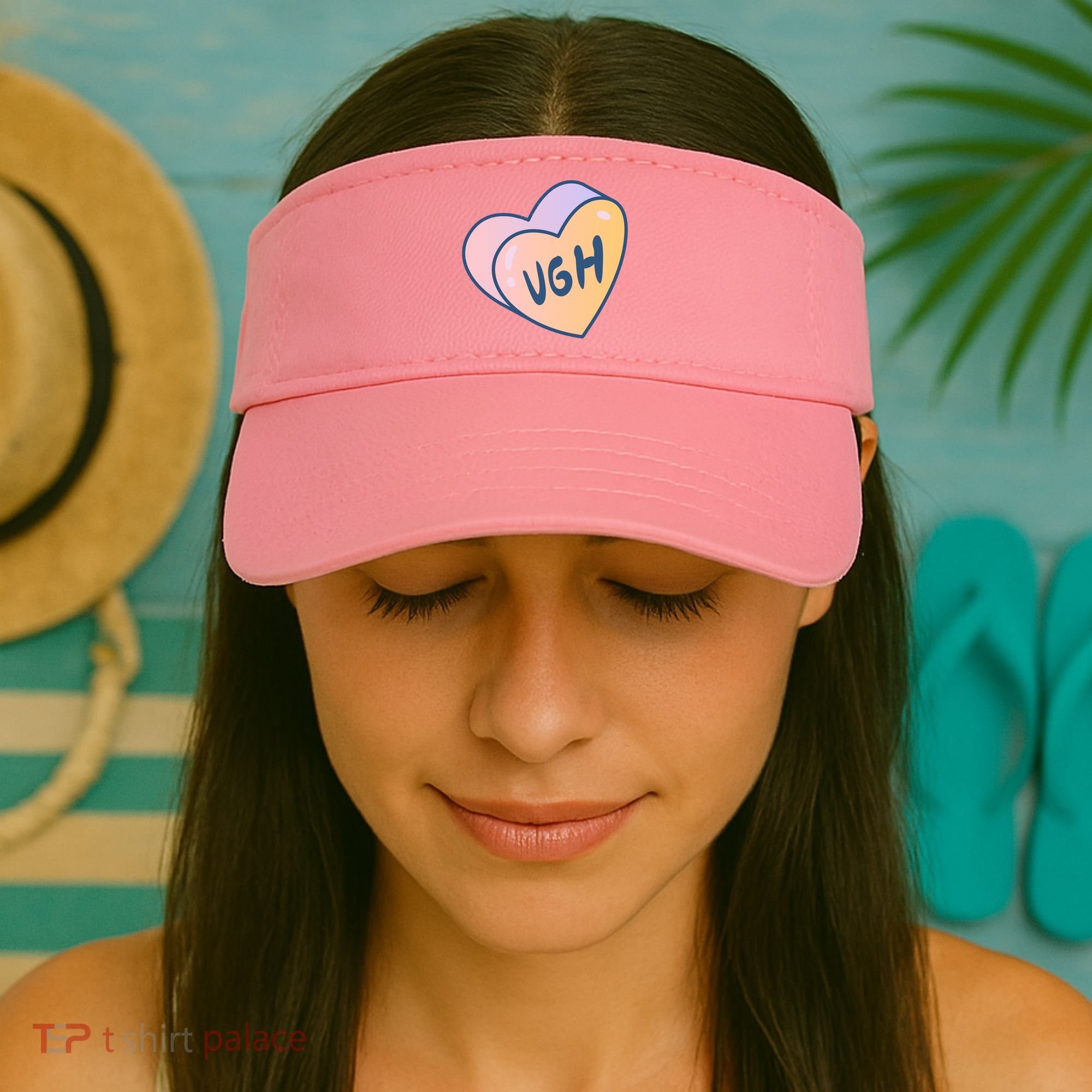 Ugh Heart Visor