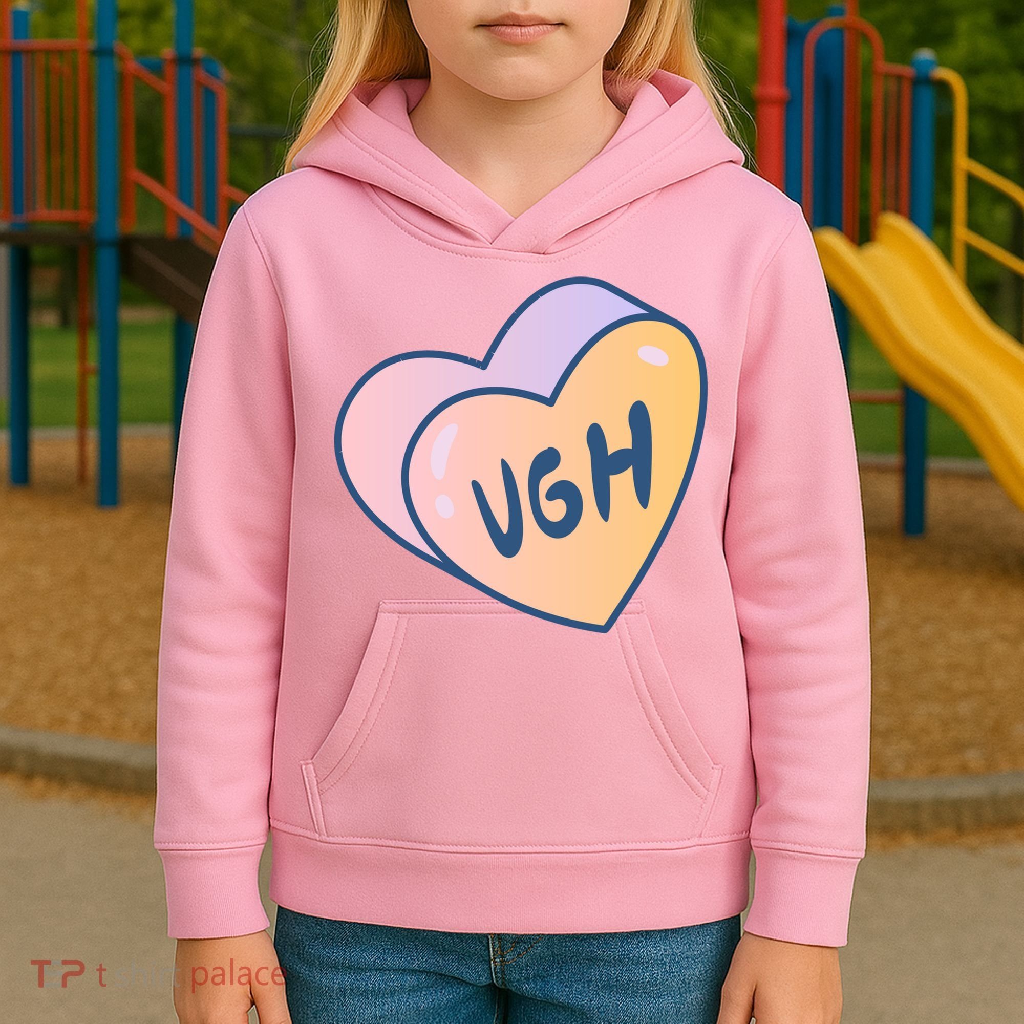 Ugh Heart Kids Hoodie