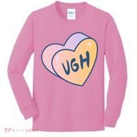 Ugh Heart Kids Long Sleeve Shirt thumb 0