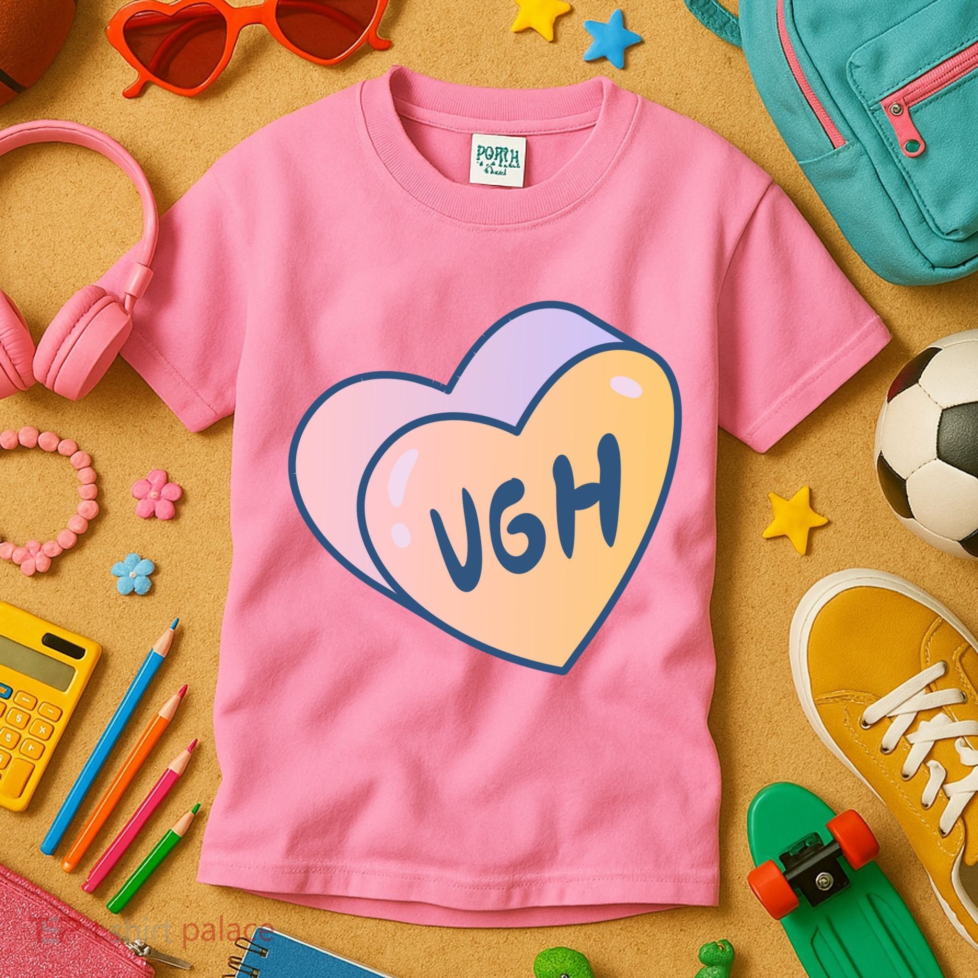 Ugh Heart Kids T-Shirt