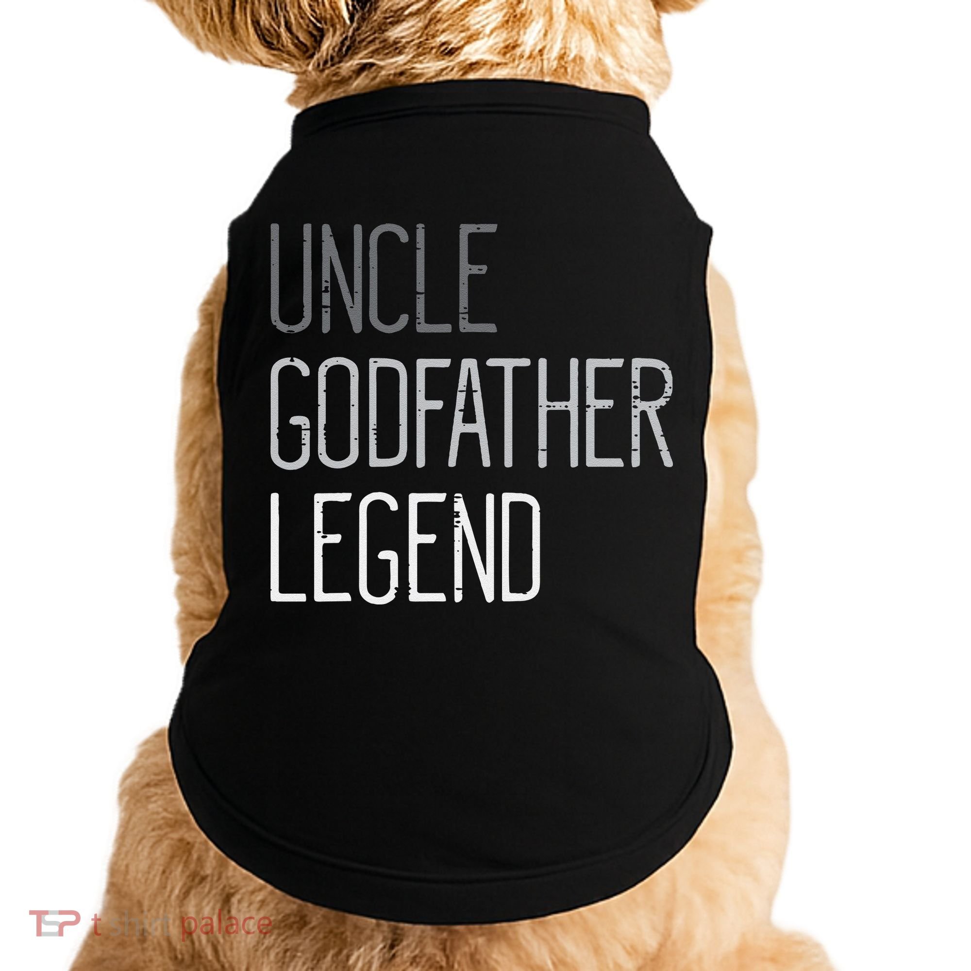 Uncle Godfather Legend Funny Fathers Day Family Brother Doggie Tank