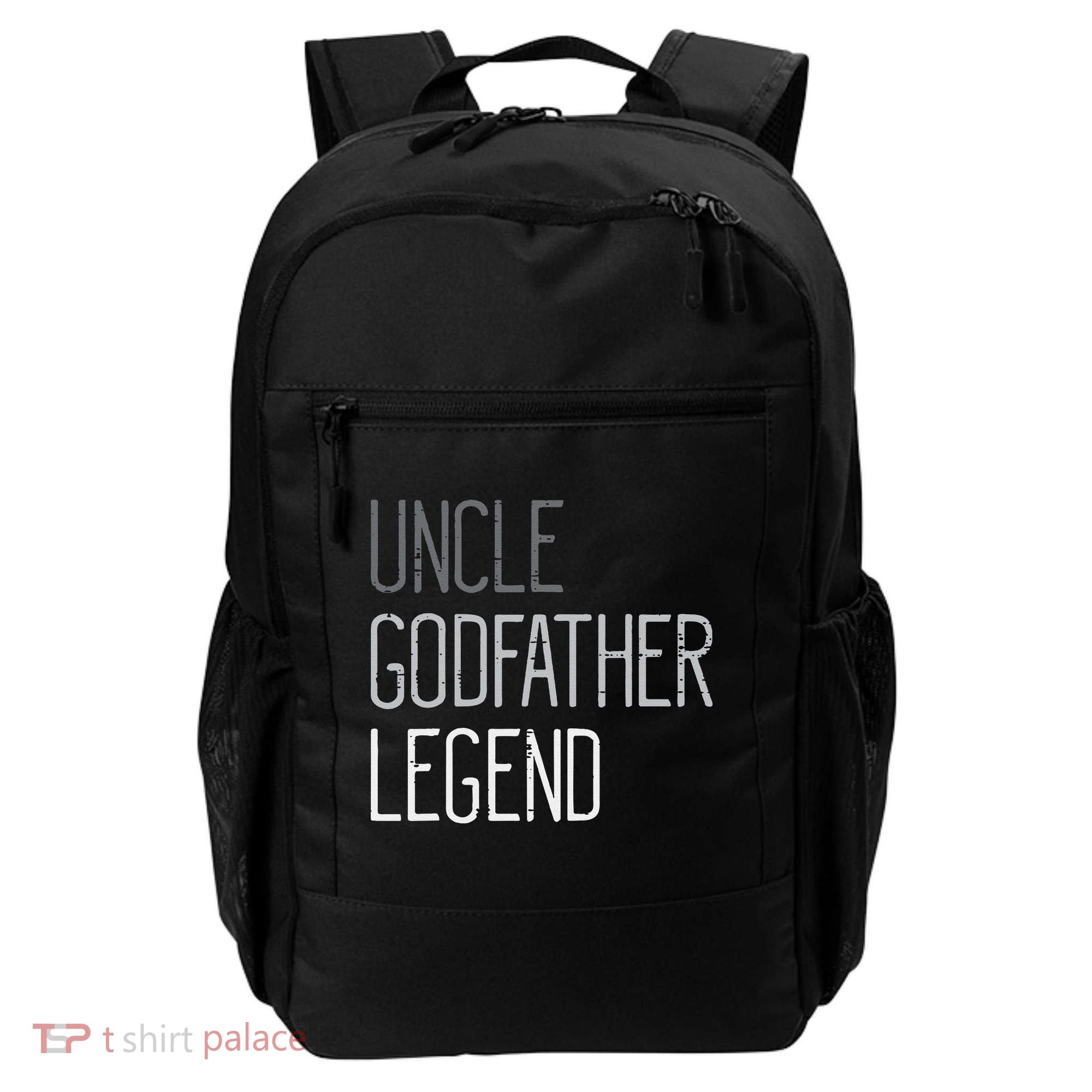Uncle Godfather Legend Funny Fathers Day Family Brother Backpack