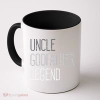Uncle Godfather Legend Funny Fathers Day Family Brother Coffee Mug thumb 0