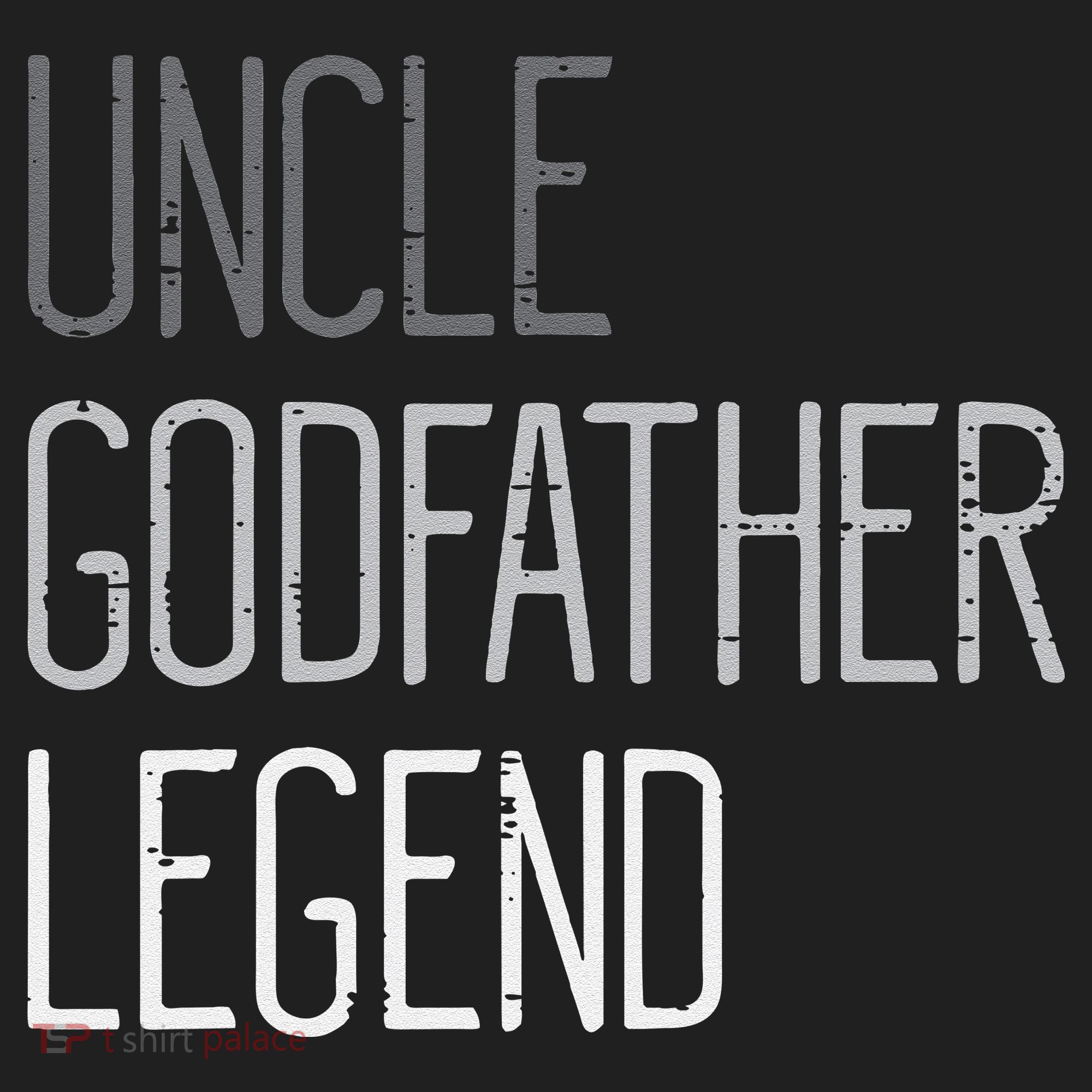 Uncle Godfather Legend Funny Fathers Day Family Brother Tumbler