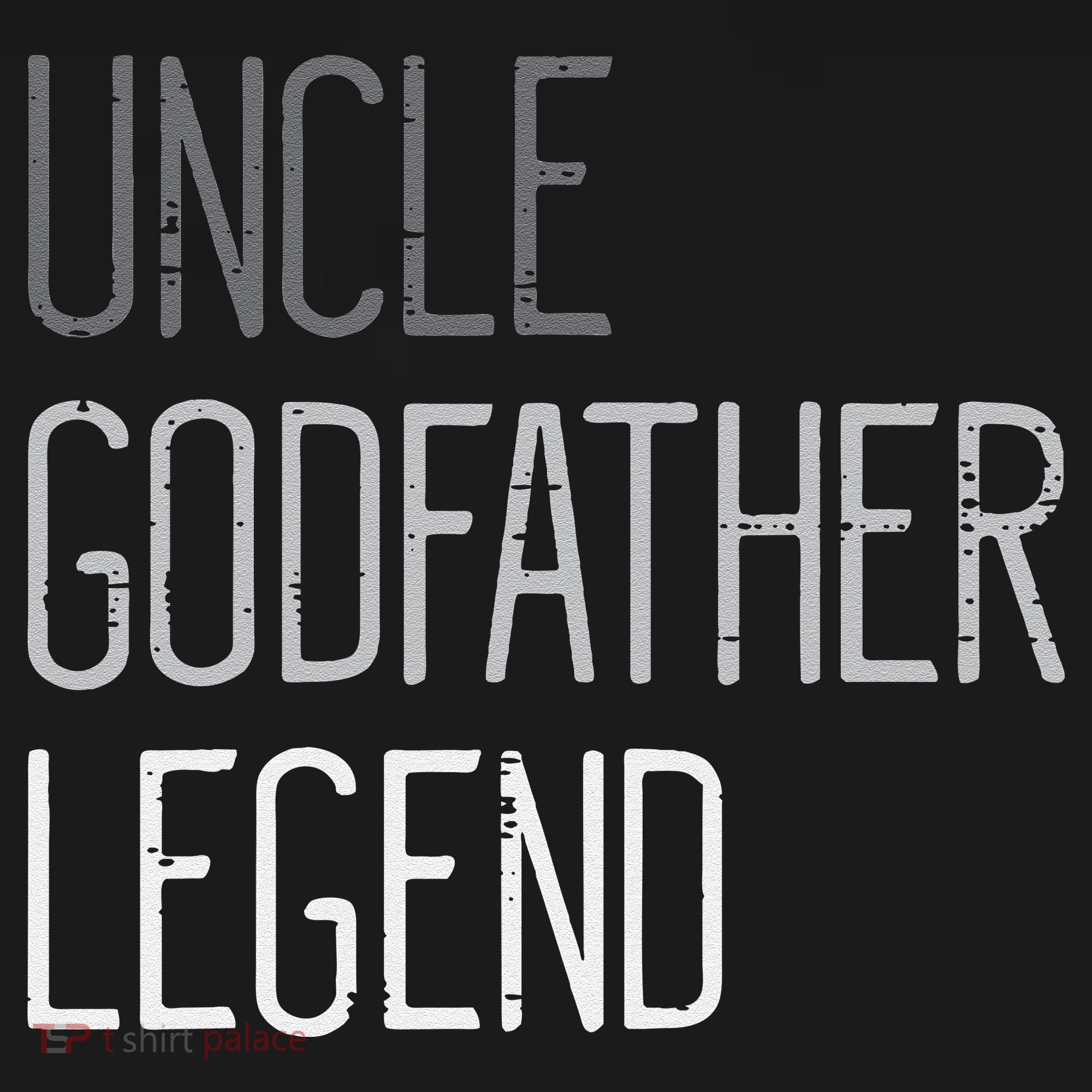 Uncle Godfather Legend Funny Fathers Day Family Brother Baby Bodysuit