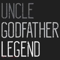 Uncle Godfather Legend Funny Fathers Day Family Brother Golf Towel thumb 3