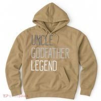 Uncle Godfather Legend Funny Fathers Day Family Brother Hoodie thumb 0
