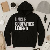 Uncle Godfather Legend For A Favorite Uncle Family Baptism Hoodie thumb 3