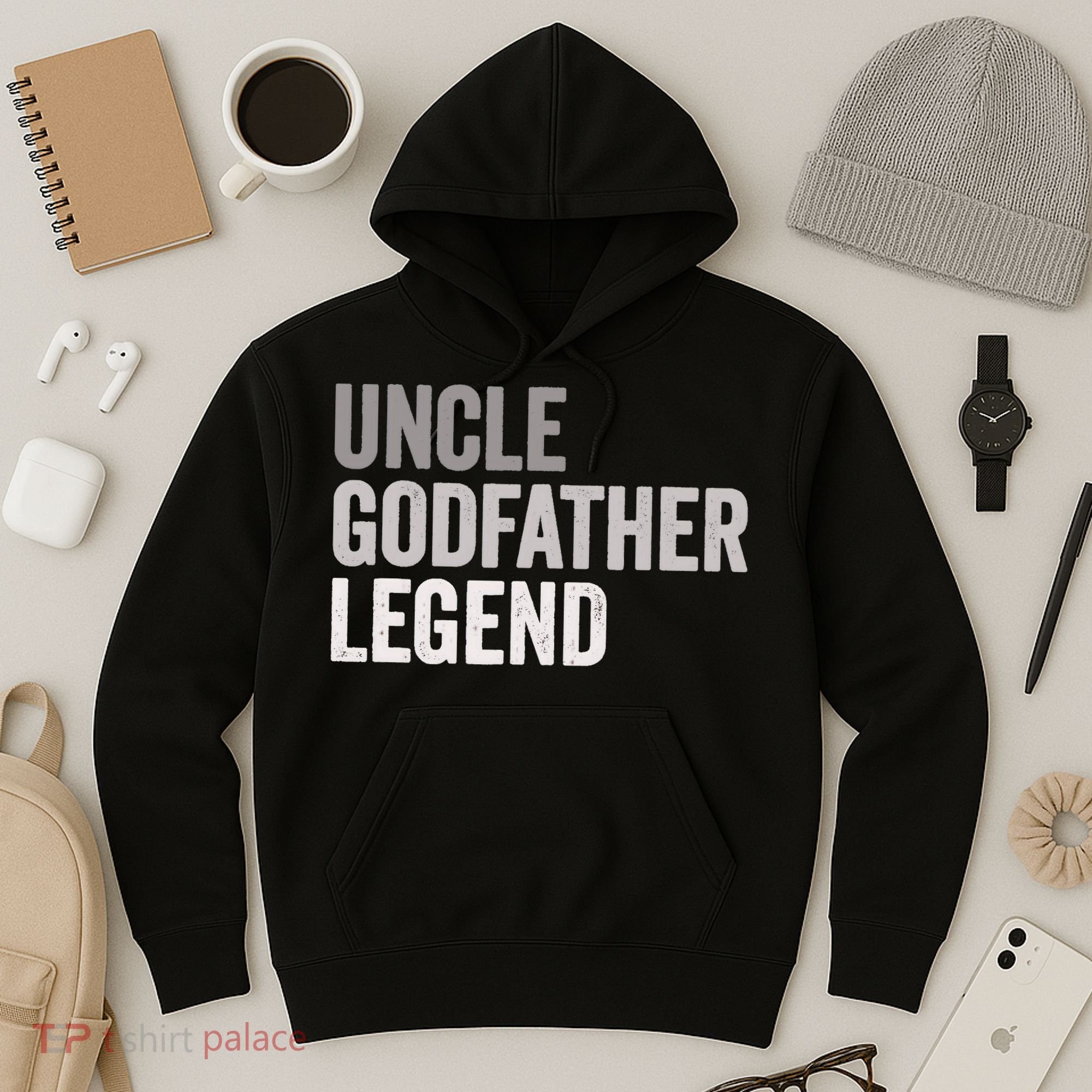 Uncle Godfather Legend For A Favorite Uncle Family Baptism Hoodie
