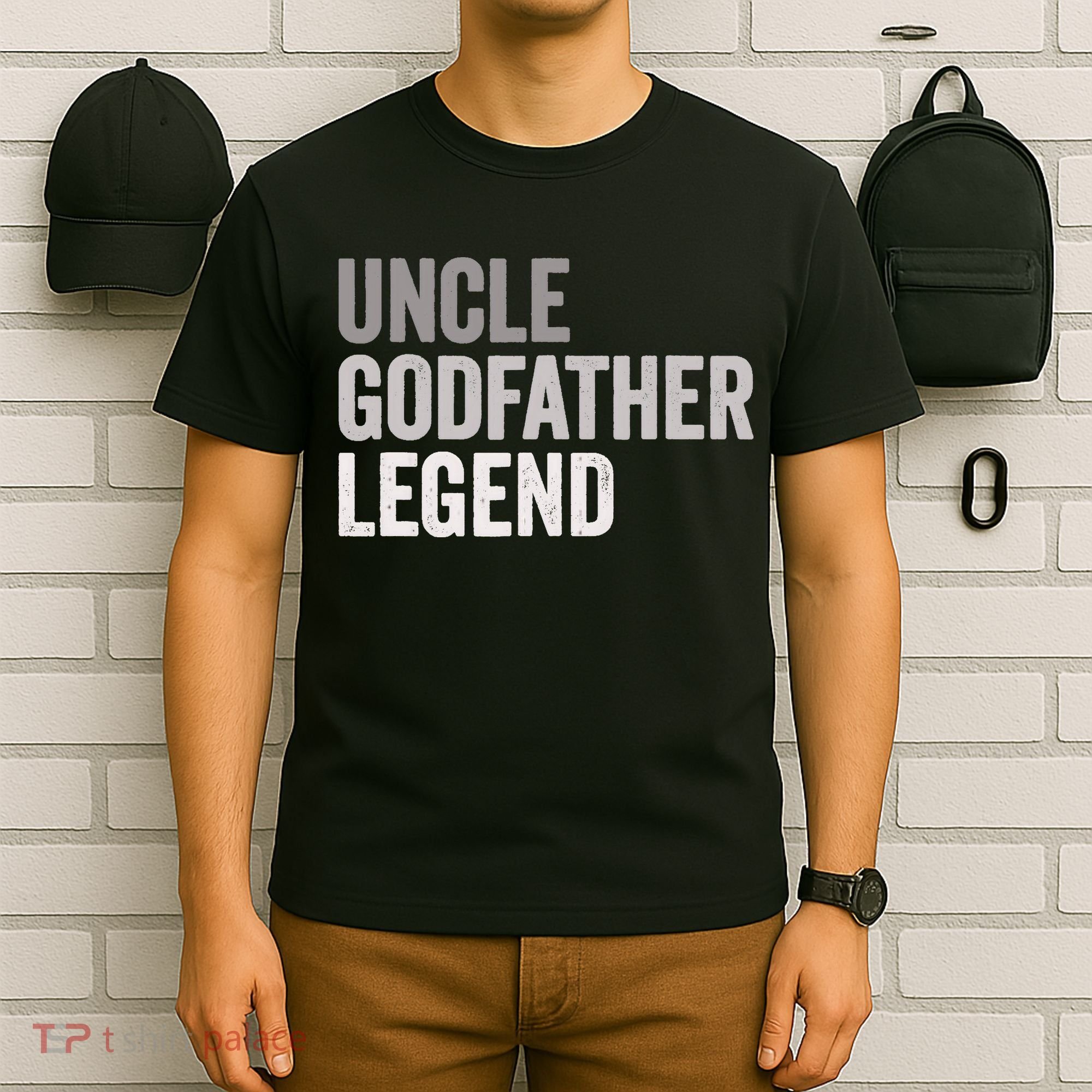 Uncle Godfather Legend For A Favorite Uncle Family Baptism T-Shirt