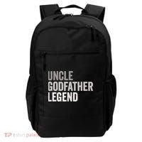 Uncle Godfather Legend For A Favorite Uncle Family Baptism Backpack thumb 0