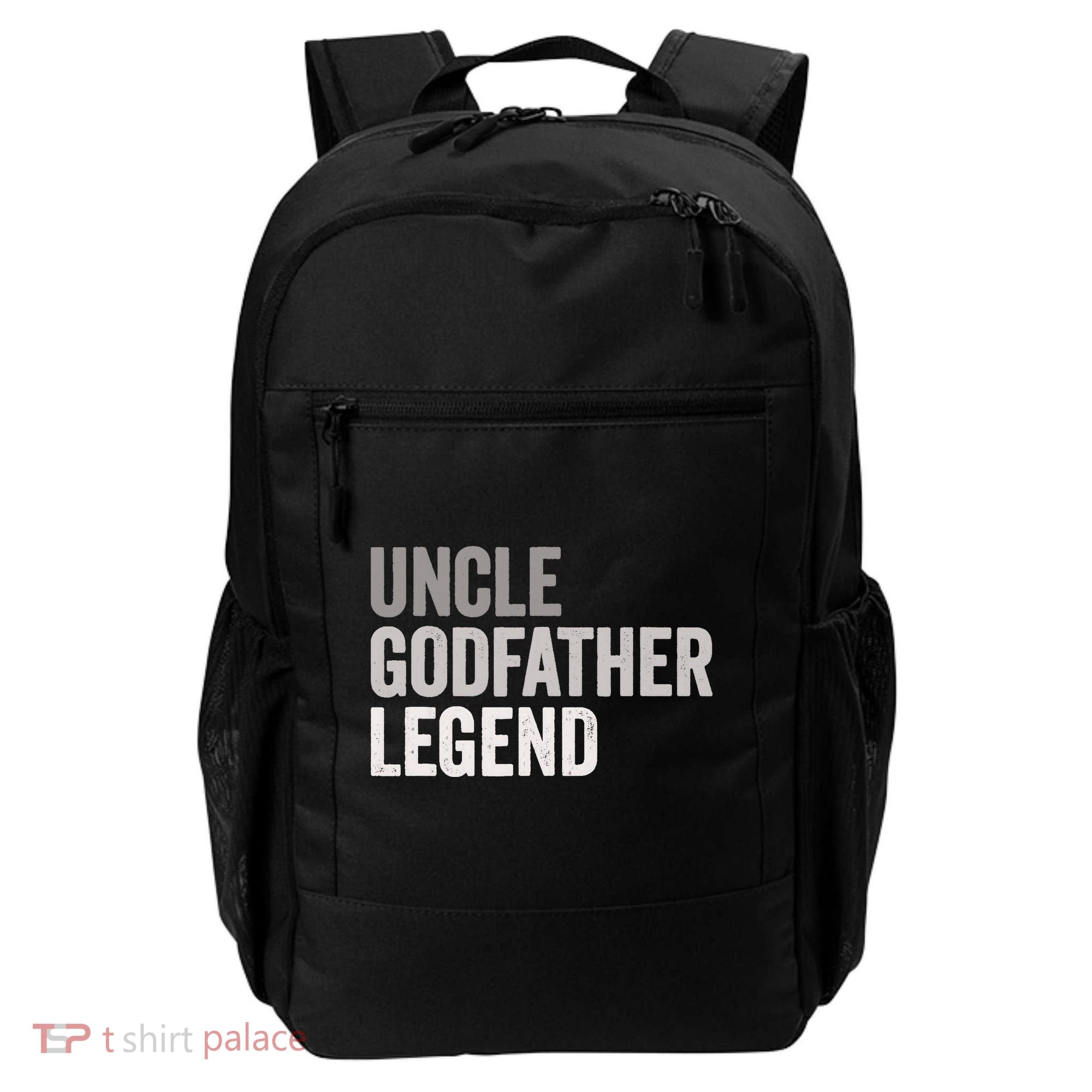 Uncle Godfather Legend For A Favorite Uncle Family Baptism Backpack