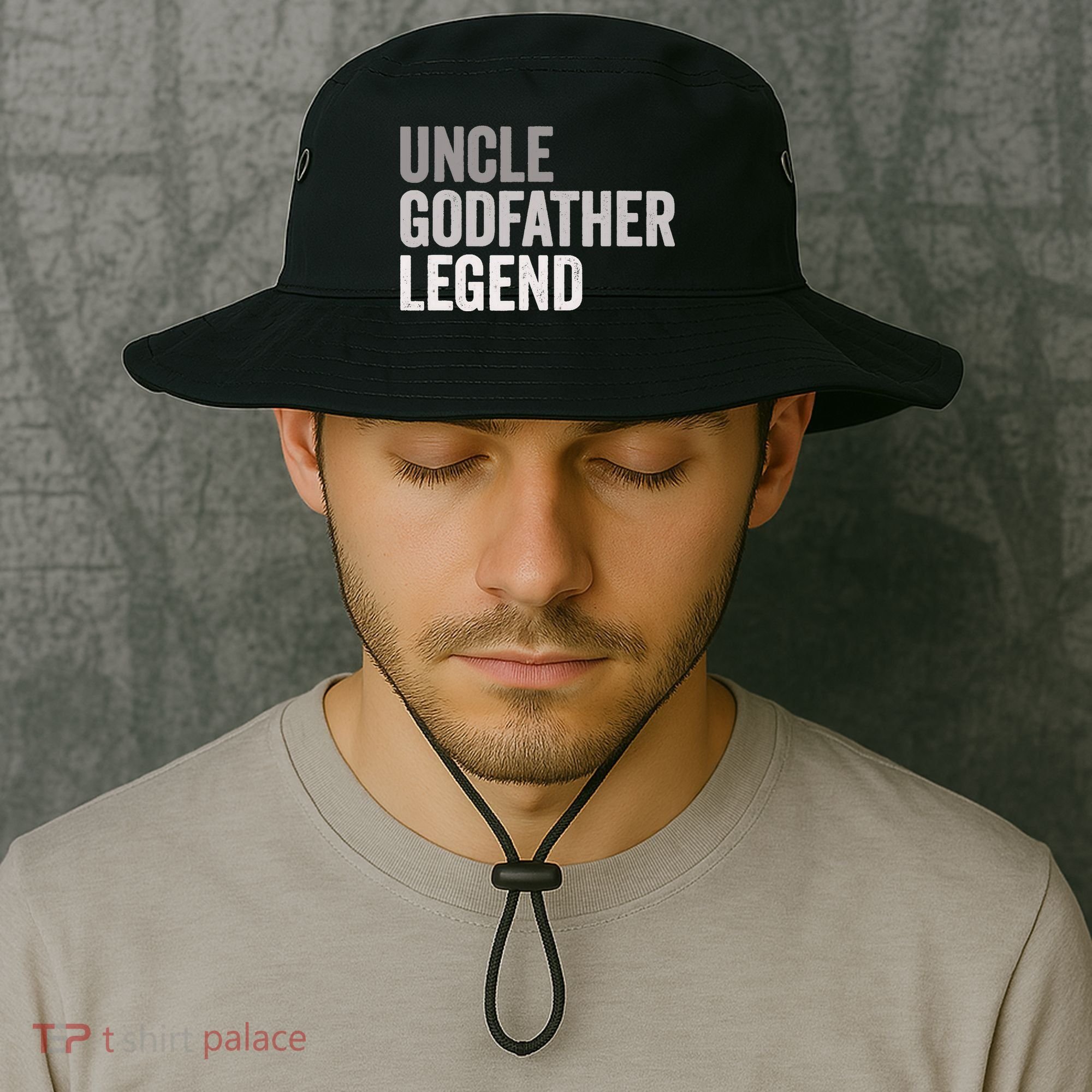 Uncle Godfather Legend For A Favorite Uncle Family Baptism Bucket Hat