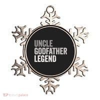 Uncle Godfather Legend For A Favorite Uncle Family Baptism Ornament thumb 0