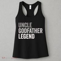 Uncle Godfather Legend For A Favorite Uncle Family Baptism Women's Tank Top thumb 3