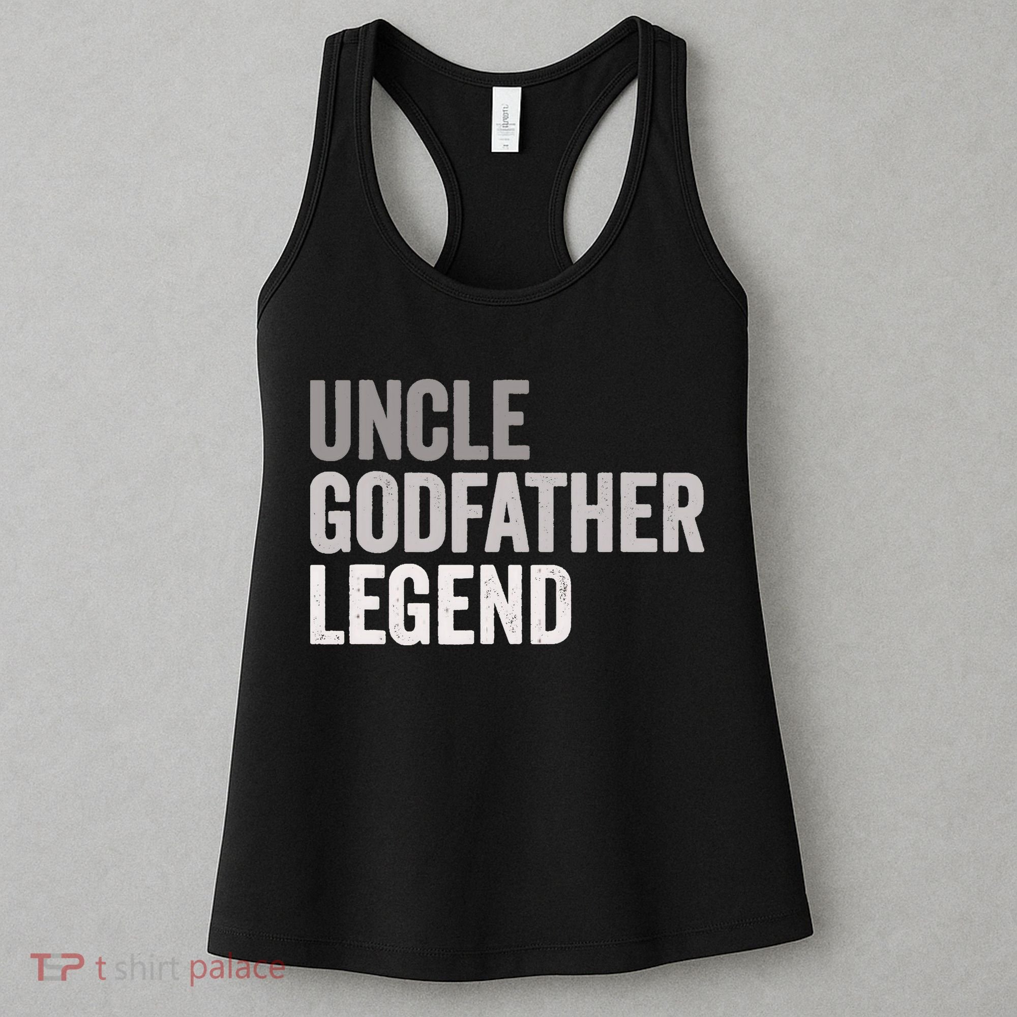 Uncle Godfather Legend For A Favorite Uncle Family Baptism Women's Tank Top