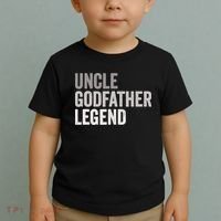 Uncle Godfather Legend For A Favorite Uncle Family Baptism Toddler T-Shirt thumb 2