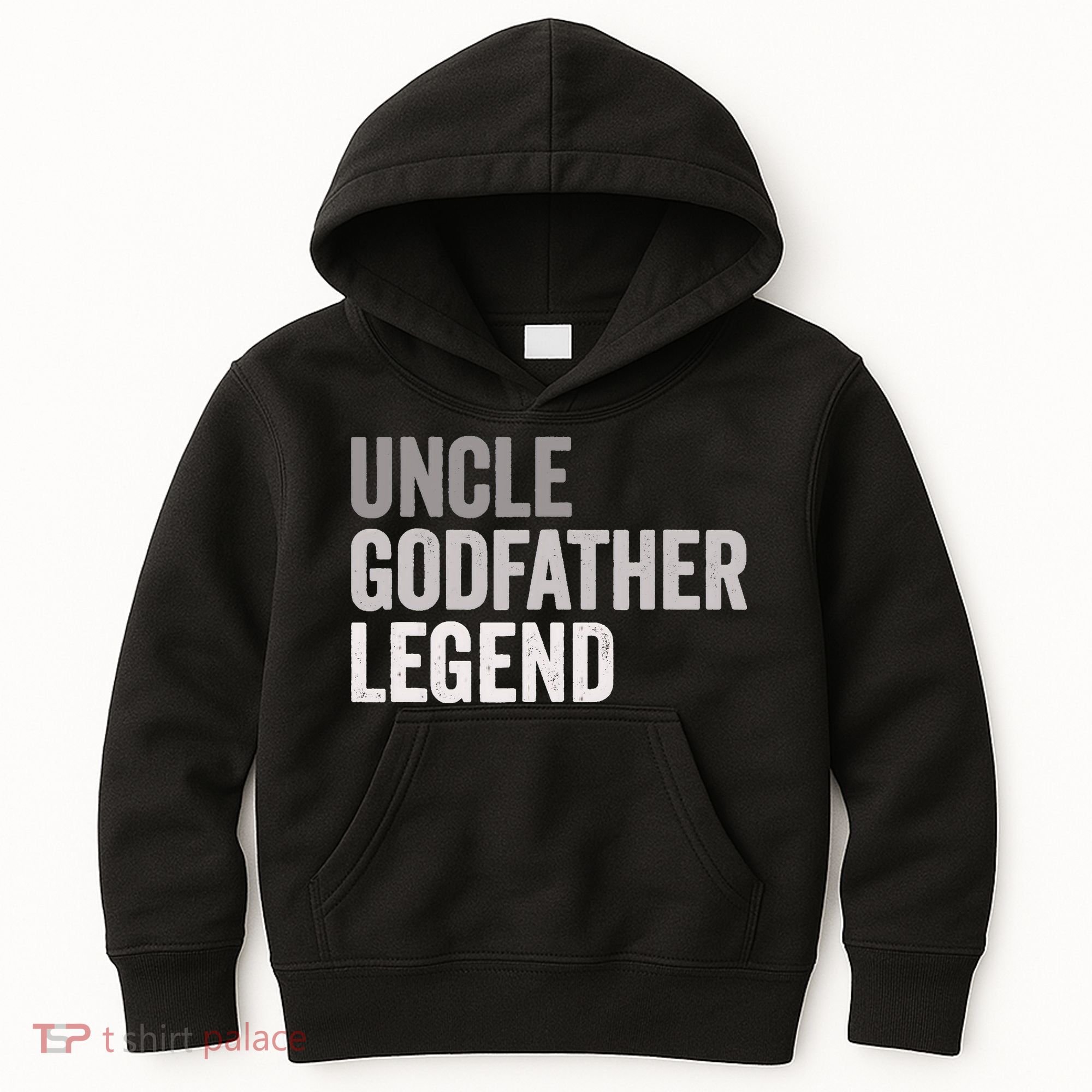 Uncle Godfather Legend For A Favorite Uncle Family Baptism Kids Hoodie
