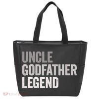 Uncle Godfather Legend For A Favorite Uncle Family Baptism Tote Bag thumb 0