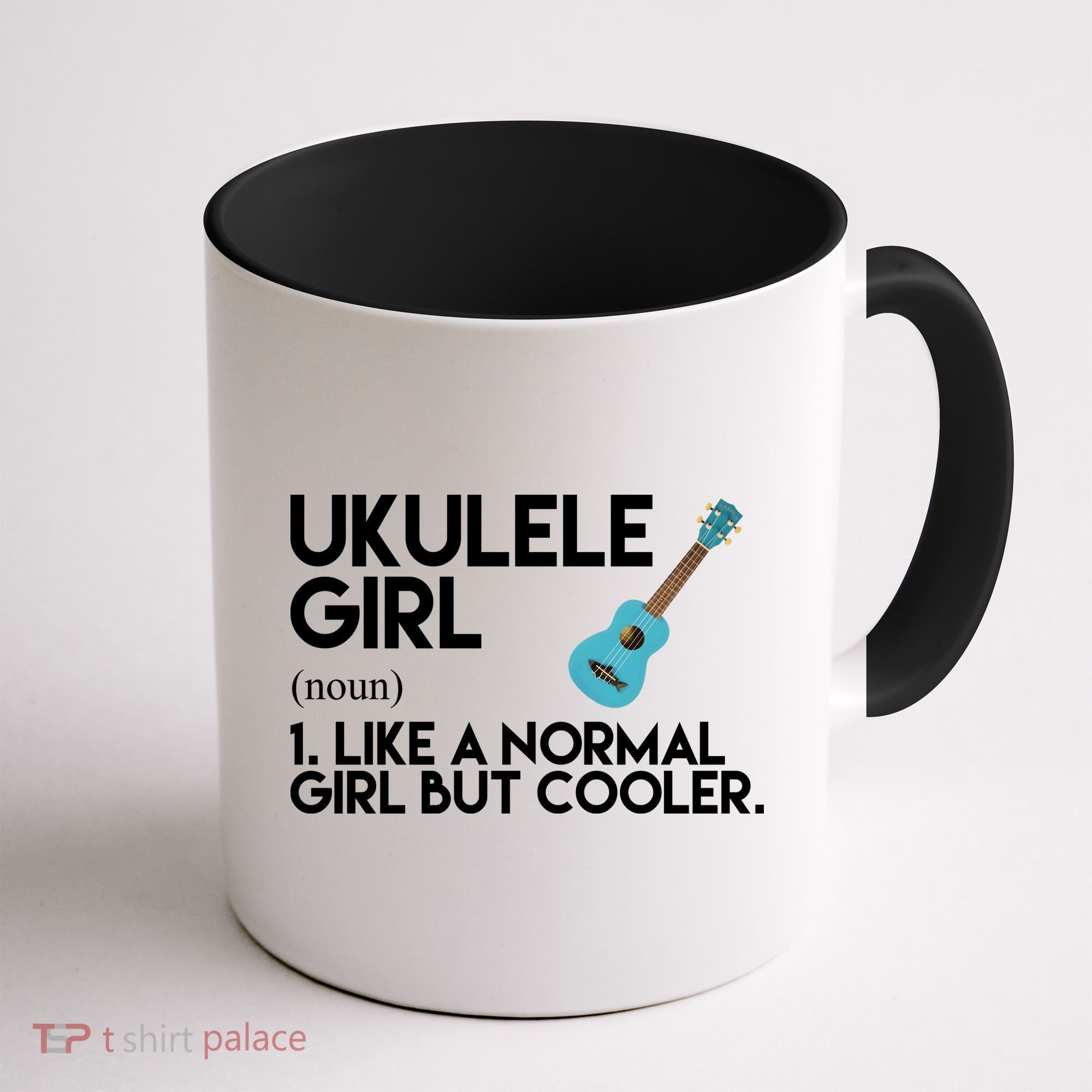 Ukulele Girl Like A Norm Girl But Cooler Coffee Mug