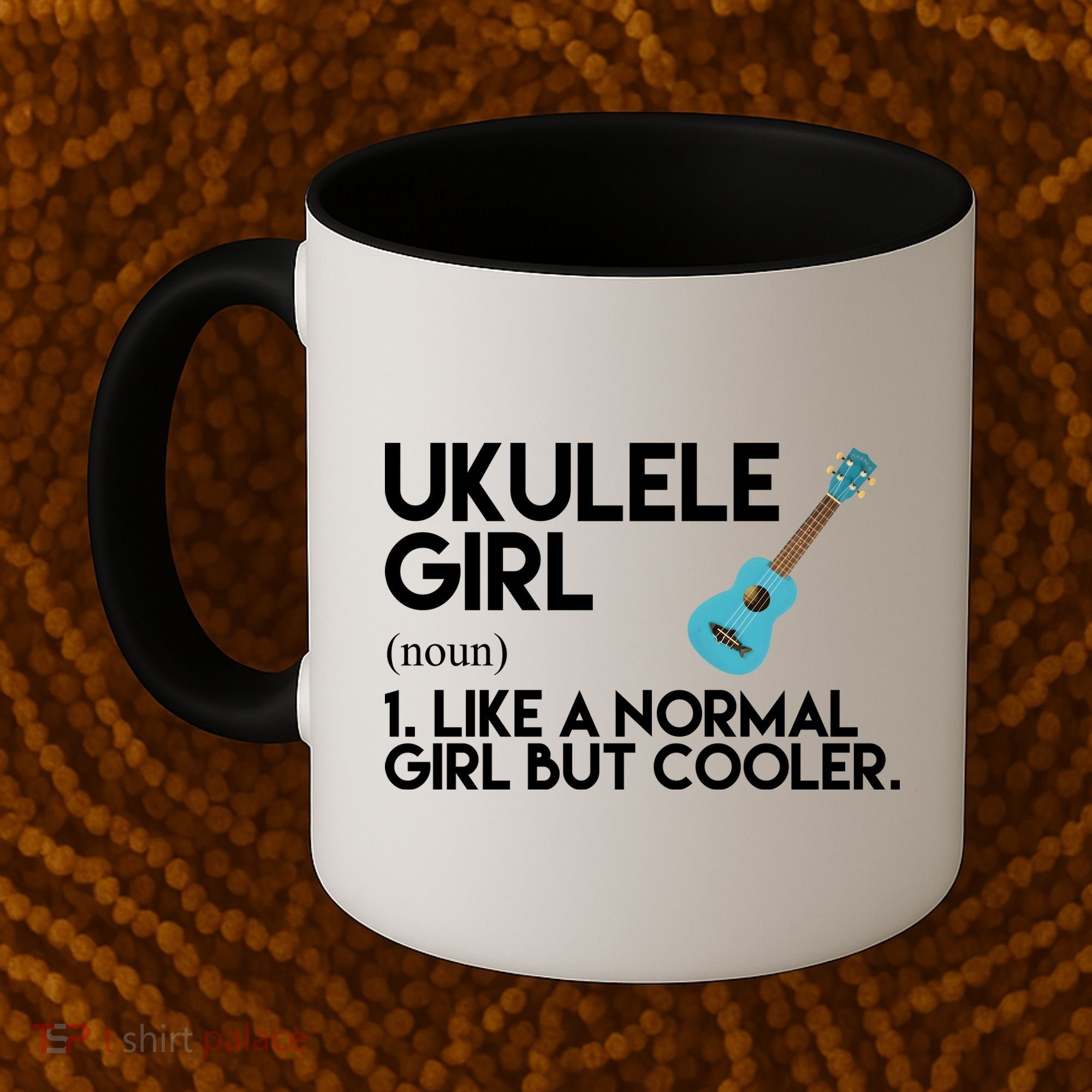 Ukulele Girl Like A Norm Girl But Cooler Coffee Mug