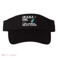Ukulele Girl Like A Norm Girl But Cooler Visor thumb 0