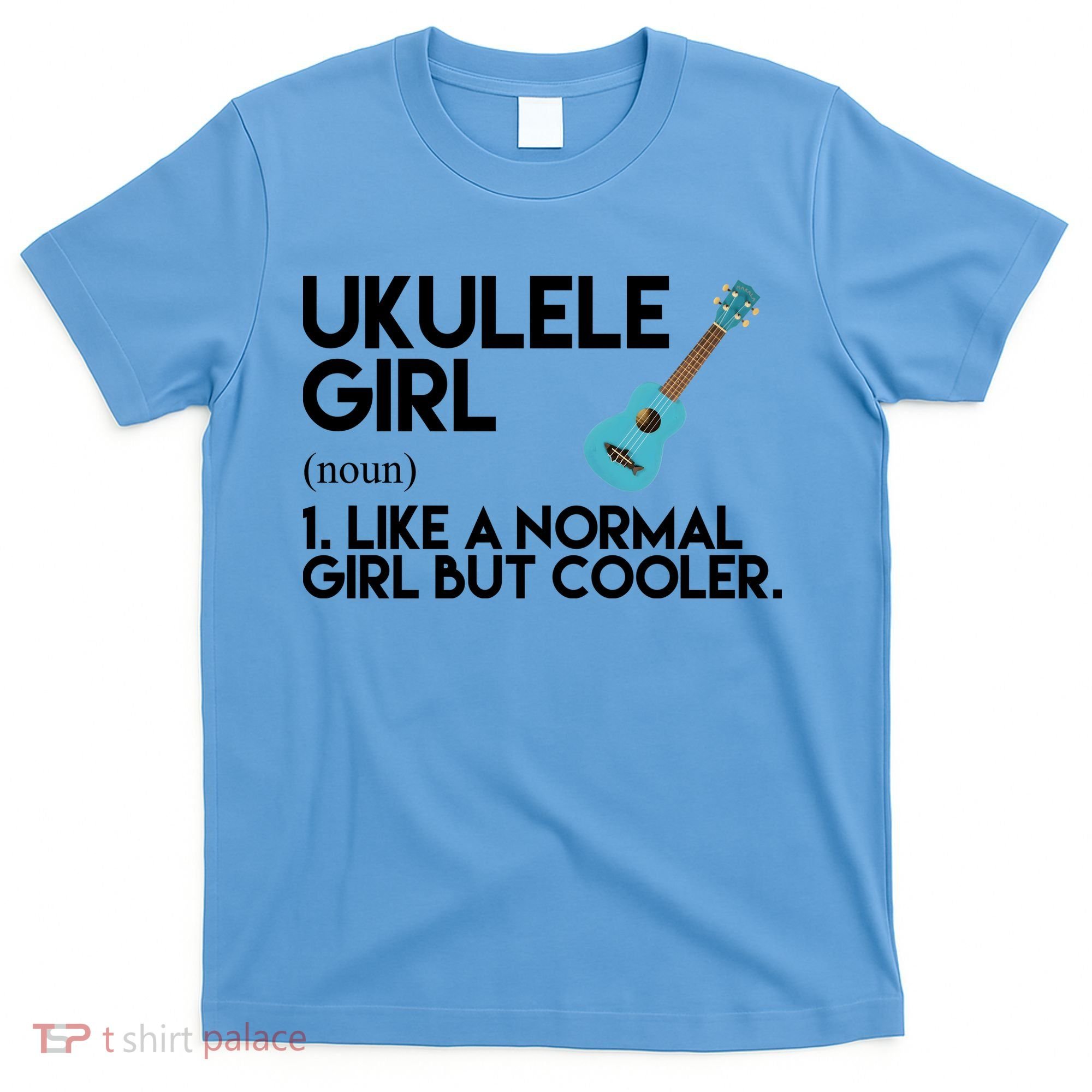 Ukulele Girl Like A Norm Girl But Cooler T-Shirt