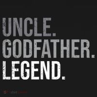  Uncle Godfather Legend Best Godfather Proposal Baptism Backpack thumb 2