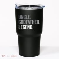  Uncle Godfather Legend Best Godfather Proposal Baptism Tumbler thumb 0