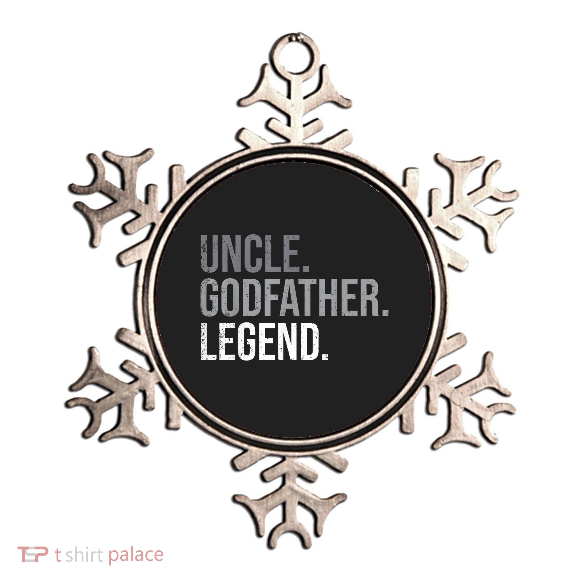  Uncle Godfather Legend Best Godfather Proposal Baptism Ornament