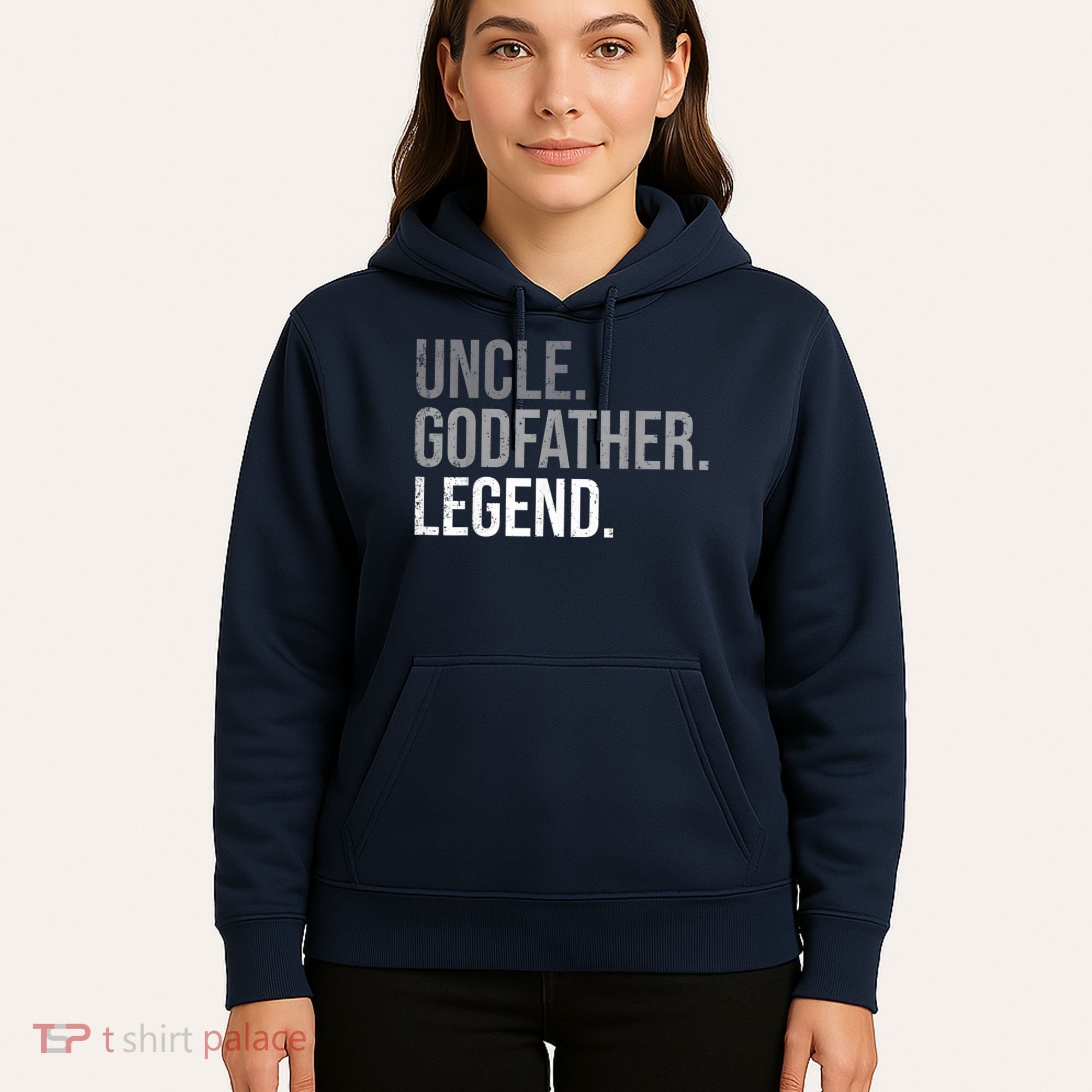  Uncle Godfather Legend Best Godfather Proposal Baptism Hoodie