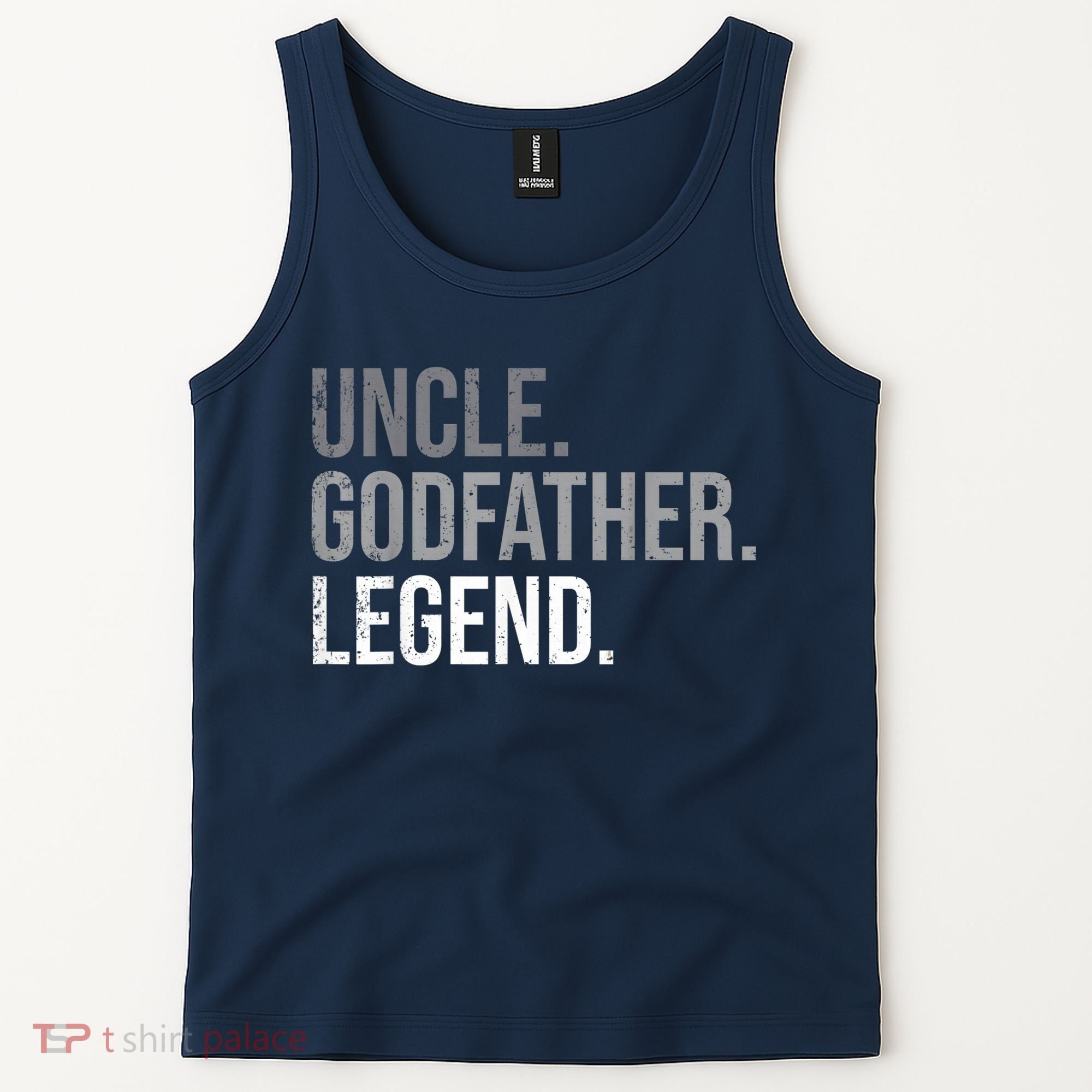  Uncle Godfather Legend Best Godfather Proposal Baptism Tank Top