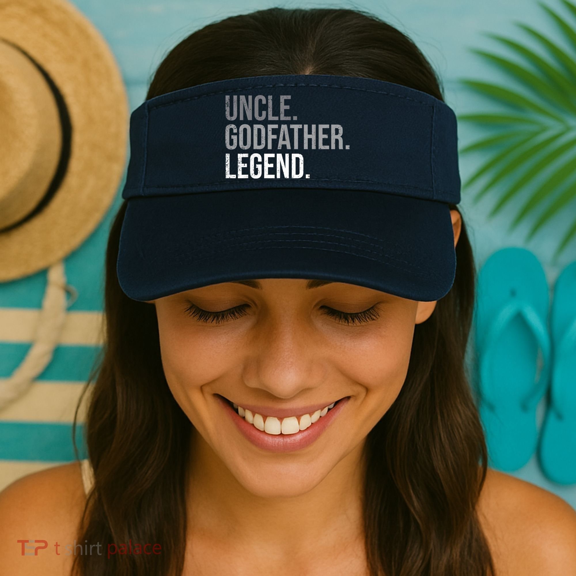 Uncle Godfather Legend Best Godfather Proposal Baptism Visor