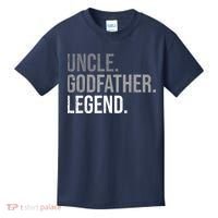  Uncle Godfather Legend Best Godfather Proposal Baptism Kids T-Shirt thumb 0