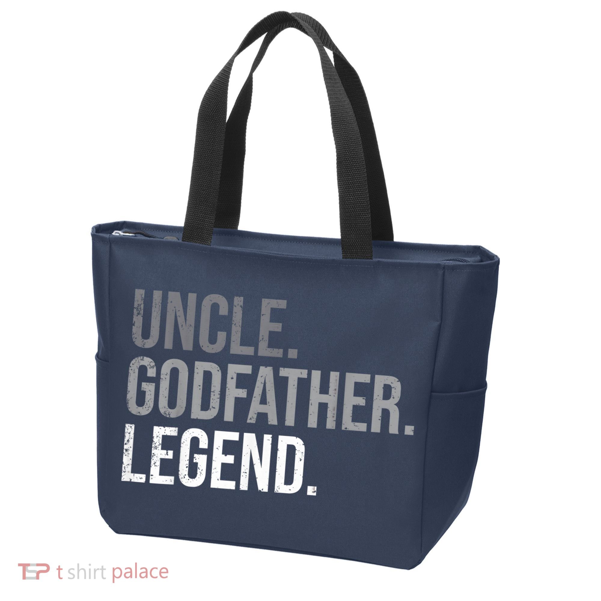  Uncle Godfather Legend Best Godfather Proposal Baptism Tote Bag