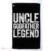  Uncle Godfather Legend Shirt Golf Towel thumb 0