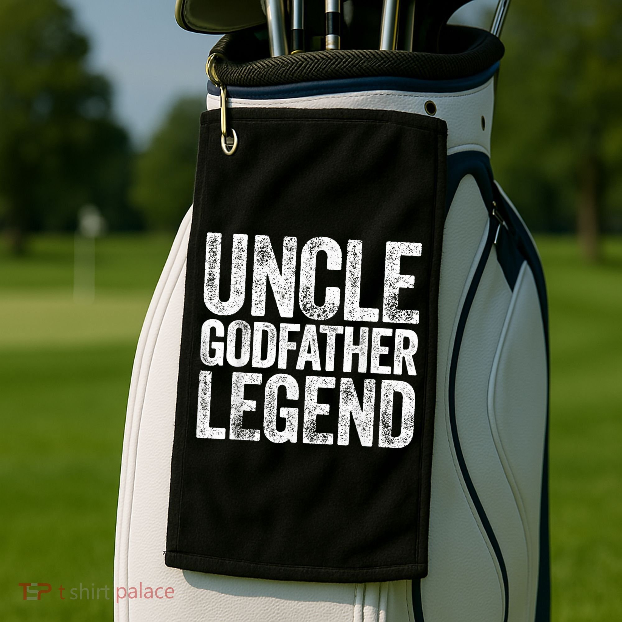  Uncle Godfather Legend Shirt Golf Towel