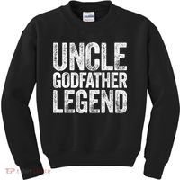  Uncle Godfather Legend Shirt Kids Sweatshirt thumb 0