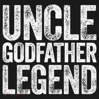  Uncle Godfather Legend Shirt Kids Sweatshirt thumb 2