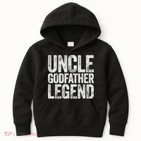  Uncle Godfather Legend Shirt Kids Hoodie thumb 0