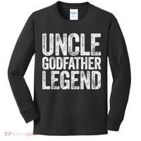  Uncle Godfather Legend Shirt Kids Long Sleeve Shirt thumb 0