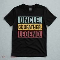 Uncle Godfather Legend Vintage Happy Fathers Day Gift T-Shirt thumb 5
