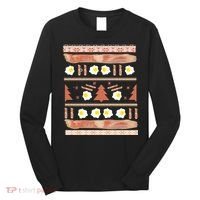 Ugly Bacon And Eggs Christmas Sweater Long Sleeve Shirt thumb 0