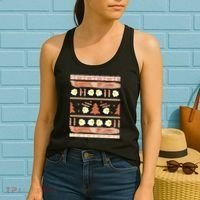 Ugly Bacon And Eggs Christmas Sweater Women's Tank Top thumb 2
