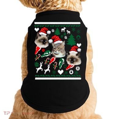 Ugly Cat Christmas Sweatshirt Sweater Doggie Tank